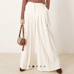 NWT ASOS DESIGN wide leg pants